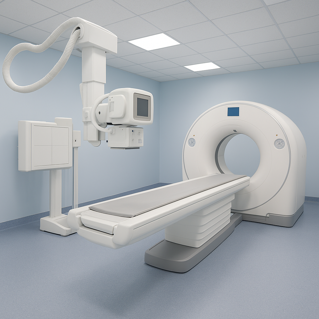 Advanced digital X-rays, CT, and MRI imaging