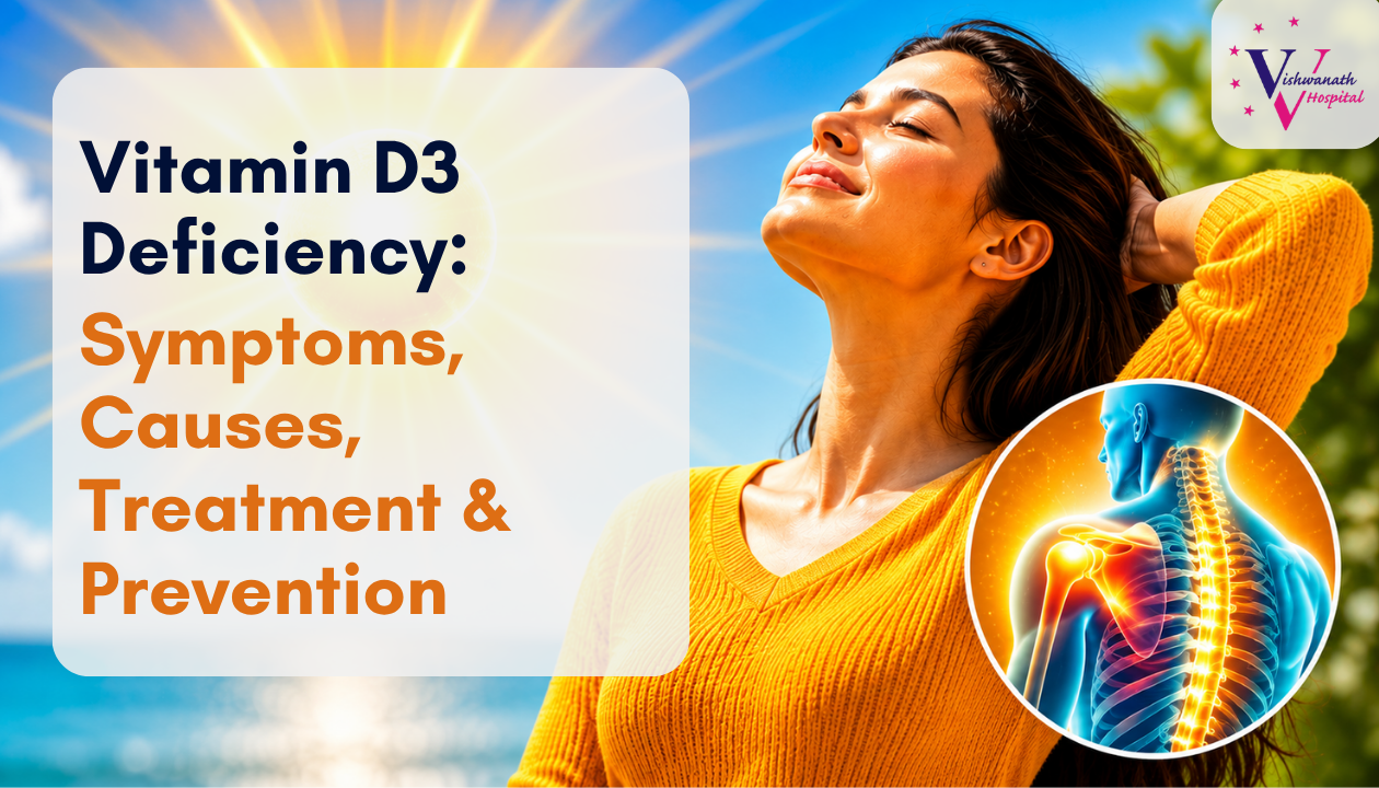 Vitamin D3 Deficiency: Symptoms, Causes, Treatment & Prevention