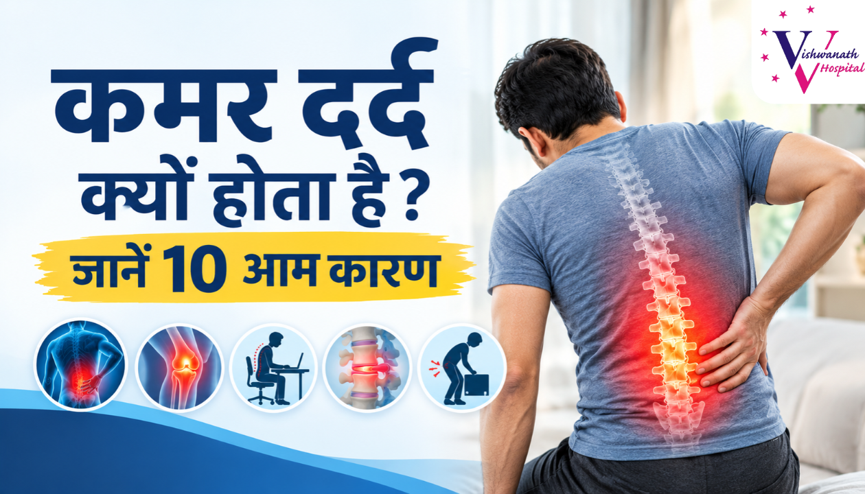 कमर दर्द क्यों होता है? (kamar dard kyu hota h ) जानें 10 आम कारण